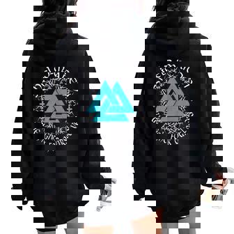 Shield-Maiden We Fight For Ourselves Valkyrie Women Viking Tank Top Women Oversized Hoodie Back Print - Monsterry