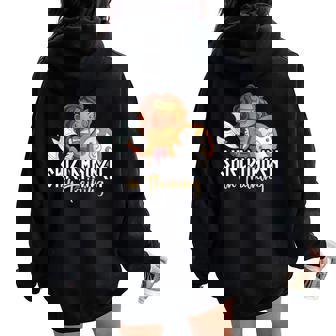 Shieldmaiden In Training I Valkyrie Girls Toddlers Viking Women Oversized Hoodie Back Print - Monsterry