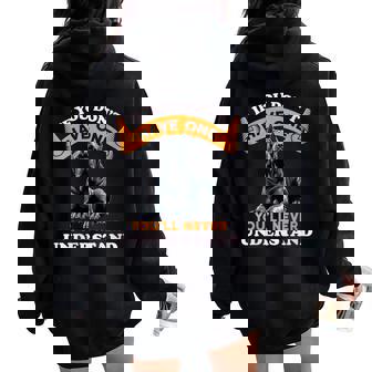 Si No Lo Tienes Nunca Entenderás A Cane Corso Dog Cuello Women Oversized Hoodie Back Print - Regaloses