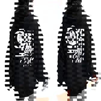 Sí Soy Feminista Y Estoy Orgullosa Chicas Feminismo Women Oversized Hoodie Back Print - Regaloses