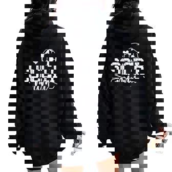 Soccer Mimi Grandma Proud Mimi Of A Soccer Player Mimi Women Oversized Hoodie Back Print - Thegiftio