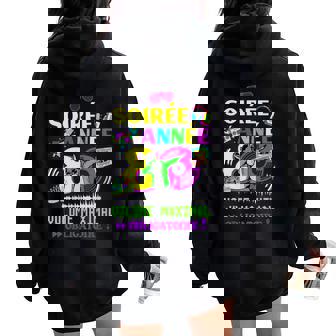 Soirée Année 80 Musique Retro Cassetteinyle Fête 80S Drôle Sweat à capuche oversize pour femme avec imprimé dans le dos - Cadeauxyz