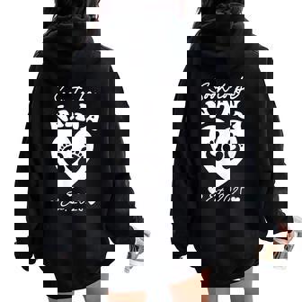 Soon To Be Nana 2025 First Time Mom Pregnancy Women Oversized Hoodie Back Print - Thegiftio UK