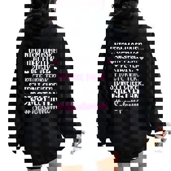 Sports Mom Definition Sports Mama Sports Mother Sport Mom Women Oversized Hoodie Back Print - Thegiftio UK