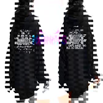 On That Stage Dance Nana Dancing Nana Of A Dancer Nana Women Oversized Hoodie Back Print | Mazezy