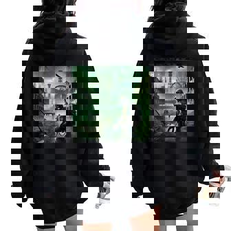 Stalker Jeu STALKER 2 Stalker Anomaly Sweat à capuche oversize pour femme avec imprimé dans le dos - Cadeauxyz