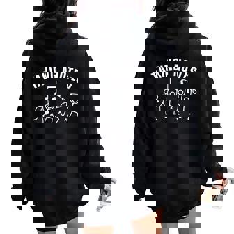 Taking Notes Musical Notes Symbol Mens Women Oversized Hoodie Back Print - Thegiftio