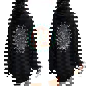 Taraerde Madre De Todos Los Budas Bodhisattva Dharma Cuello Women Oversized Hoodie Back Print - Regaloses