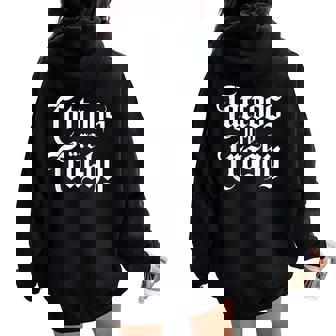 Tattoos Are Trashy Sarcastic Anti Tattoo Sarcasm Joke Women Oversized Hoodie Back Print - Thegiftio UK