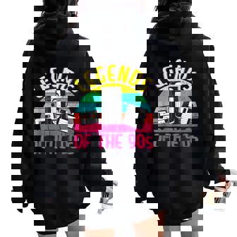 Tenue De Fête Des Années 90 Pour Homme Et Costume Des Années 90 Légendes Des Années 90 Sweat à capuche oversize pour femme avec imprimé dans le dos - Cadeauxyz