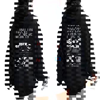 Things I Do Spare Time Baseball Player Men Women Kids Women Oversized Hoodie Back Print - Monsterry