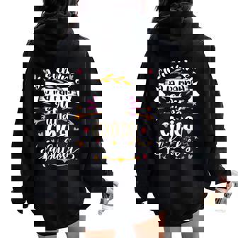 Una Chica Fabulosa Divertido Adolescentes Chica Joven Women Oversized Hoodie Back Print - Regaloses