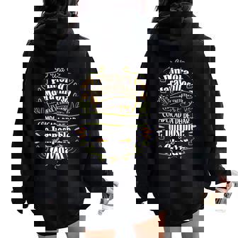 Una Pintora Maravillosa Regalo Para Una Pintora Women Oversized Hoodie Back Print - Regaloses