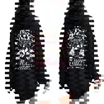 Une Super Filleule Cadeau Pour Ma Filleule Marraine Bapteme Sweat à capuche oversize pour femme avec imprimé dans le dos - Cadeauxyz