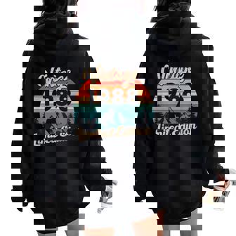 Vintage Born In 1988 Edición Limitada Hombres Y Es Cumpleaños Women Oversized Hoodie Back Print - Regaloses