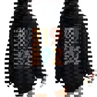 Vintage De 1992 Para Edición Limitada Women Oversized Hoodie Back Print - Regaloses