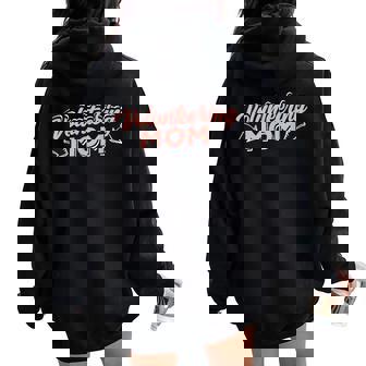 Volunring Mom Unpaid Job Volunr Volunrs Mother Women Oversized Hoodie Back Print - Seseable