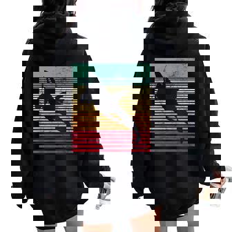 Whale Orca Retro Hombres Es Novedadintage Women Oversized Hoodie Back Print - Regaloses