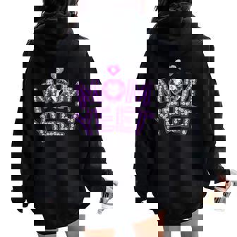 Yeet I Love My Mom Just Yeet Women Oversized Hoodie Back Print - Thegiftio