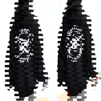 Zombie Emergency Response Team Para Hombres Es Y Niños Women Oversized Hoodie Back Print - Regaloses