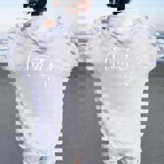 Auntie Christmas Mother's Day Birthday Nephew Niece Women Oversized Hoodie Back Print - Thegiftio