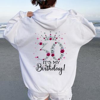 30 Years Old It's My Birthday 30Th Birthday Women Oversized Hoodie Back Print - Thegiftio UK