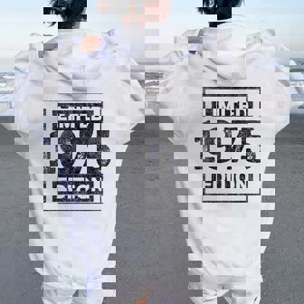 50 Cumpleaños Hombres 50 Años Retro Es Nacidos En 1975 Women Oversized Hoodie Back Print - Regaloses