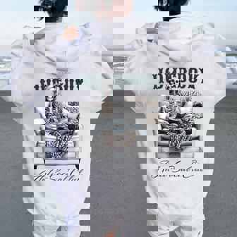 Homebody Anti Social Club Skeleton Women Women Oversized Hoodie Back Print | Seseable CA