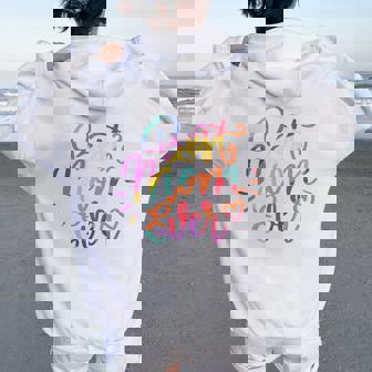 Best Mom Ever Women Oversized Hoodie Back Print | Mazezy