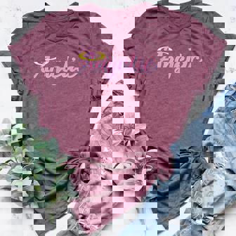 Angelic Aesthetic Soft Girl E-Girl Teen Girls Angel Women Women's Heather T-Shirt - Monsterry