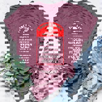 I Don't Date Anymore Just Foster Women Until Forever Homes Women's Heather T-Shirt - Monsterry