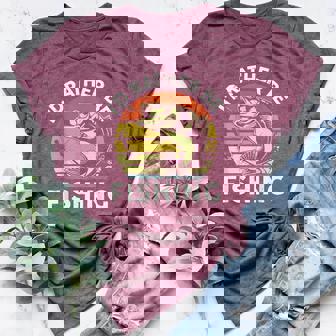 Id Rather Be Fishing-Shirt Men Women Boy Kids Dad Women's Heather T-Shirt - Monsterry