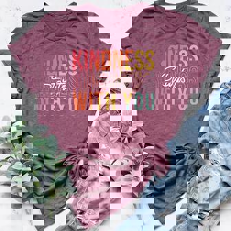 Kindness Starts With You Anti Bullying Women Teacher Women's Heather T-Shirt - Monsterry