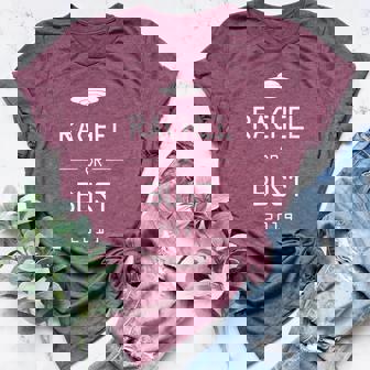 Rachel Or Bust Shirt Nevada Area 51 Alien UFO Festival Gear Women's Heather T-Shirt - Monsterry