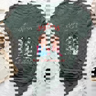 2 Sisters Anime Chibi Girls Built-In Best Friends For Life Bella Canvas T-shirt | Mazezy