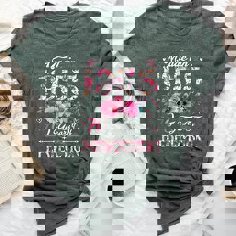 70 Year Old Made In 1955 Floral 70Th Birthday Women Bella Canvas T-shirt - Seseable