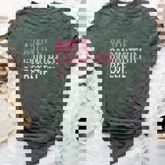 Auntie Godmother Bestie Aunt God Mother Bestie Bella Canvas T-shirt | Mazezy