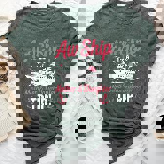 Aw Ship It’S A Mother And Daughter Trip Cruise Vacation 2025 Bella Canvas T-shirt | Mazezy