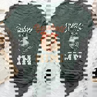 Baseball Mimi Bandana Leopard Heart Fans Mother's Day Bella Canvas T-shirt | Mazezy