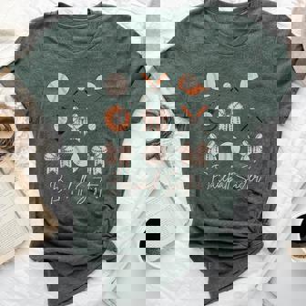 Baseball Sister Coquette Bow Girls Cheer Baseball Bella Canvas T-shirt | Seseable CA