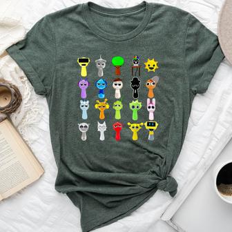 Beat All Sprunkii Sounds Toys For Boys And Girls Birthday Bella Canvas T-shirt - Thegiftio UK