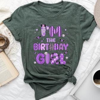 Im The Birthday Girl Rabbit Family Party Decorations Bella Canvas T-shirt - Thegiftio UK