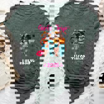 Black Girls Trip Thailand 2025 Vacation Matching Bella Canvas T-shirt | Seseable UK