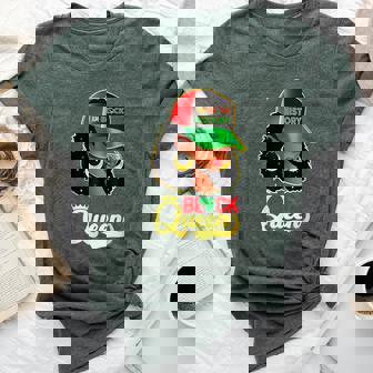 Black Queen Woman Black History Month Bella Canvas T-shirt | Mazezy
