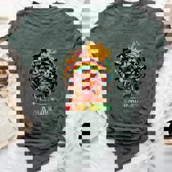 Black History Queen Black History Month African Womens Bella Canvas T-shirt - Seseable