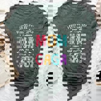 Blessed To Be Called Mom And Gaga Bella Canvas T-shirt - Thegiftio