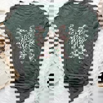 Boy Mama Camo Coquette Bow Camouflage Bella Canvas T-shirt - Seseable