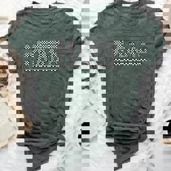 Checkered Mama Black White Mother's Day Bella Canvas T-shirt - Thegiftio UK