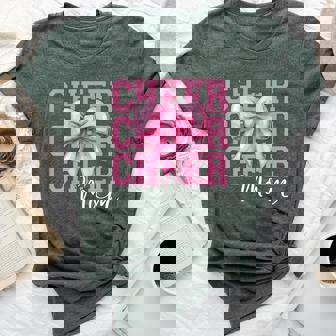 Cheer Mom Cheerleader Coquette Bow Mom Bella Canvas T-shirt - Thegiftio