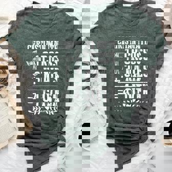 Christian Math 1 Cross 3 Nails 4 Given Bella Canvas T-shirt - Thegiftio